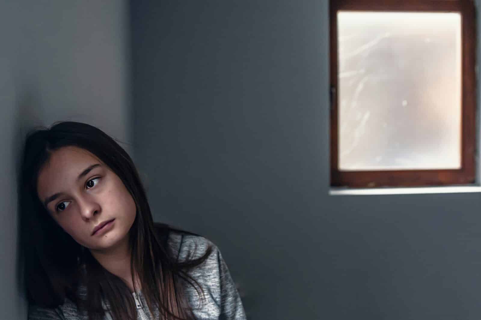 teenage human trafficking victim